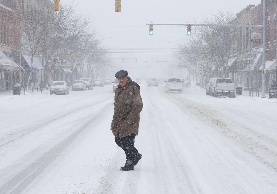 Heavy snow in Goshen News