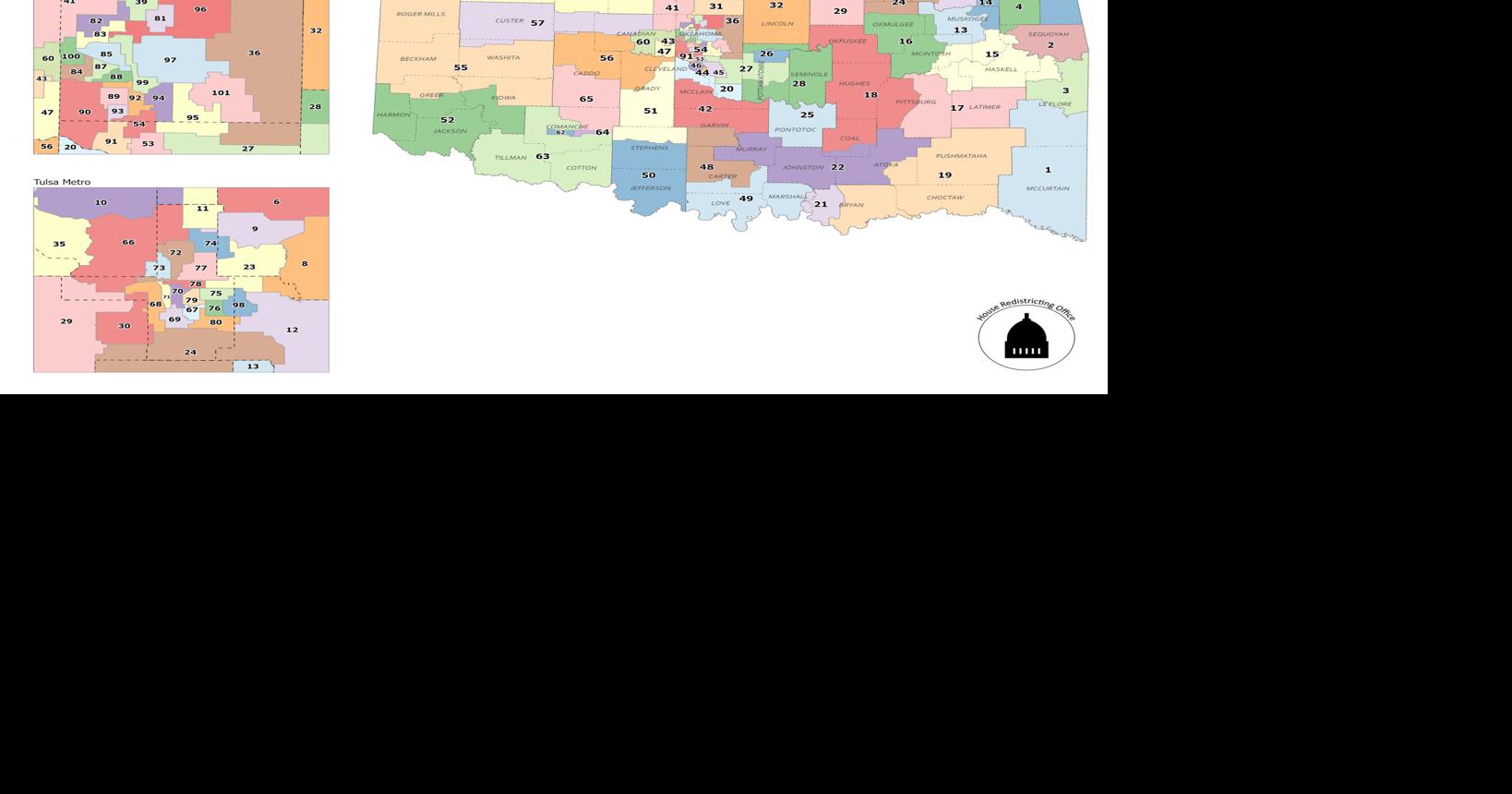 House, Senate unveil proposed legislative redistricting maps | Oklahoma ...