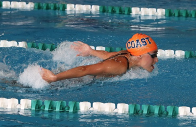 After hiatus, Quinonez helps OCC women's swim team threepeat as state champs