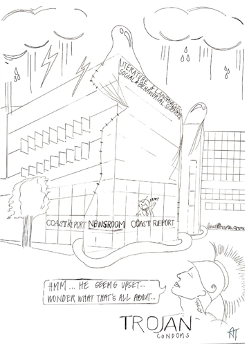 CARTOON: ‘The Trojans have arrived on OCC campus!’