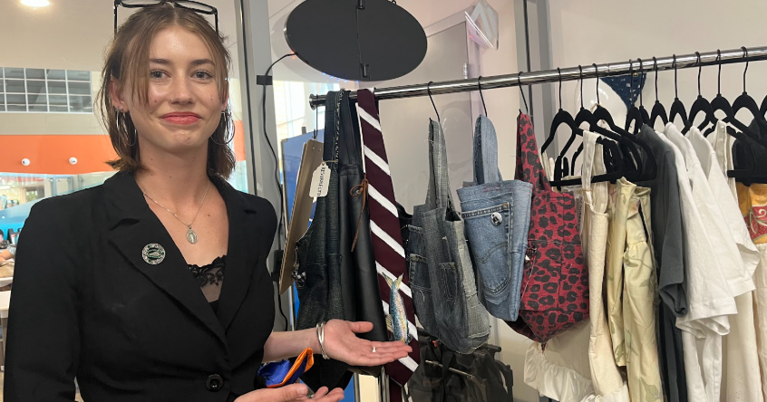 Student entrepreneurs at Coast Collective showcases their small businesses