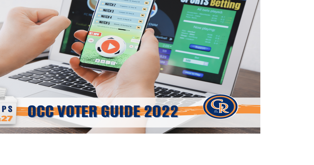 Giving You Props What are Propositions 26 and 27? News