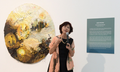 Vigorous strokes, turbulent seas: A look into Ann Phong’s immigrant experience