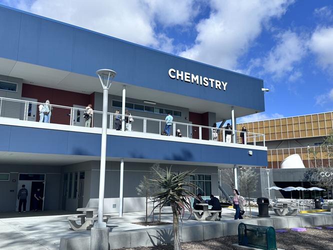 Occ Math Building New Chemistry building garners positive reactions from Orange Coast ...