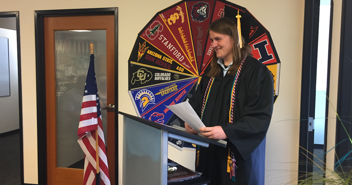 Islander Graduation Islander chooses his own path toward graduation | Community ...