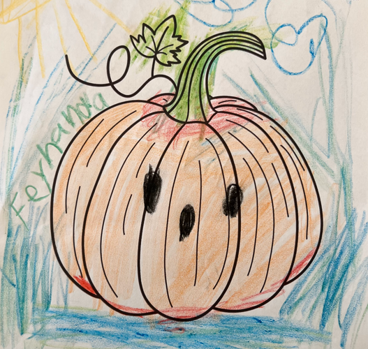 Pumpkin coloring contest winners! | Coastside Magazine Online ...