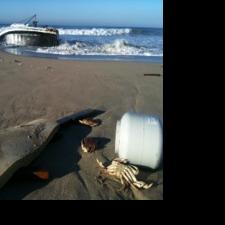 Boat overturns off Kelly beach