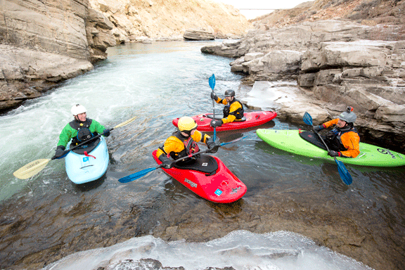 Chilly kayaking | People | codyenterprise.com