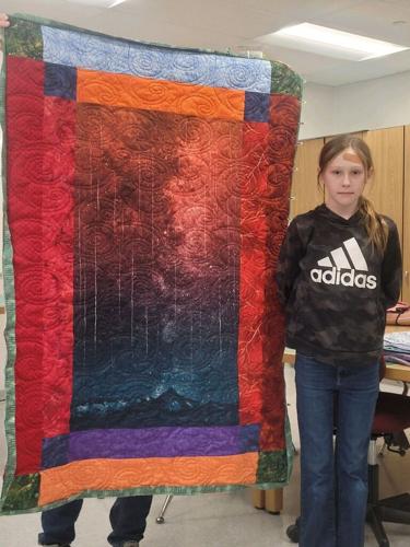 Sixth grader Avery Chappell