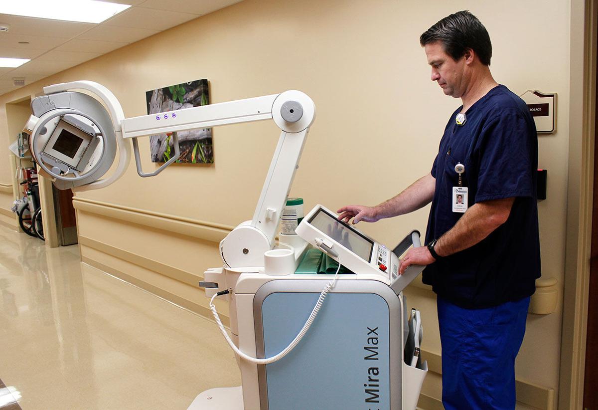 Do hospitals have portable X-ray machines?