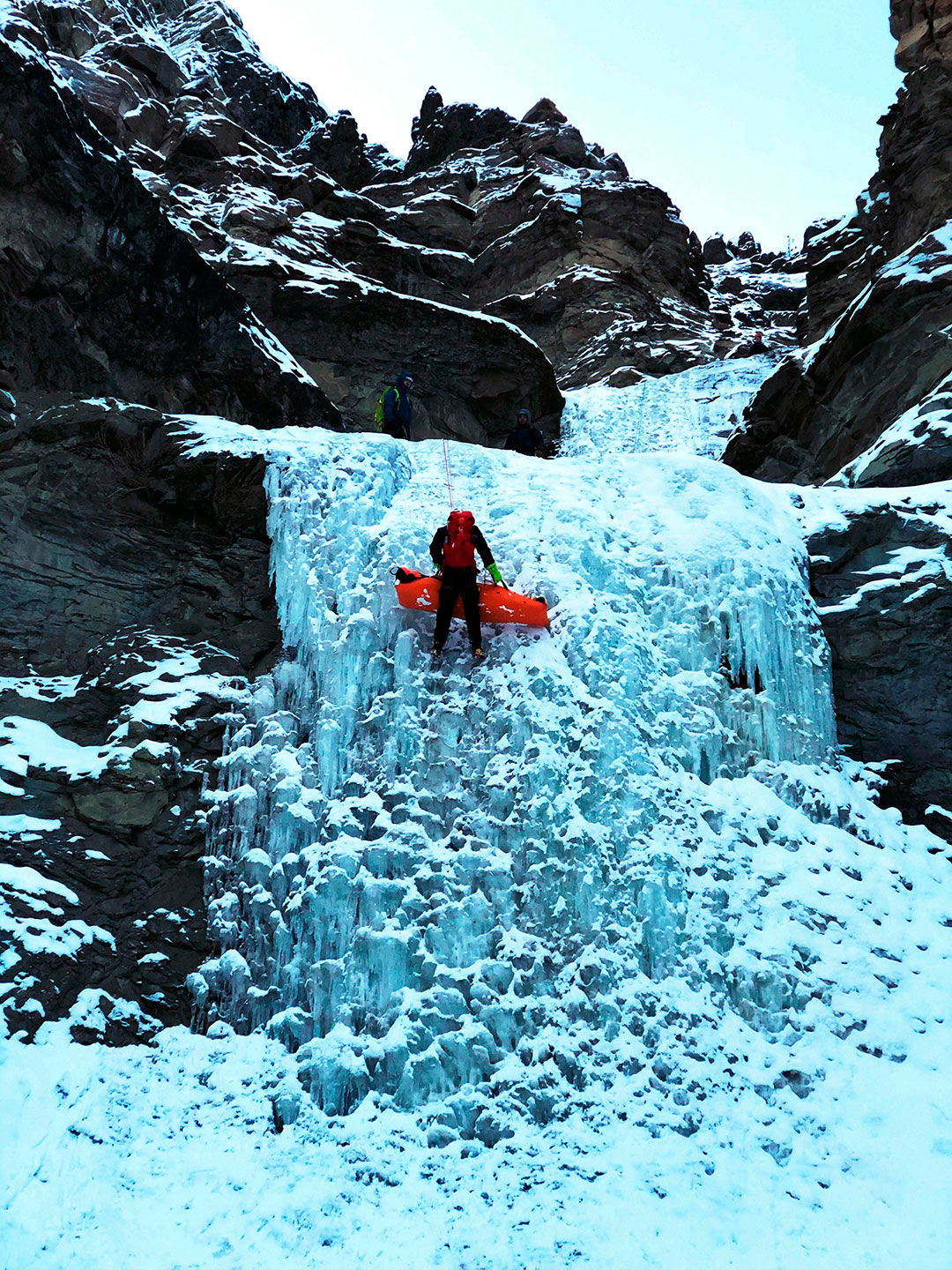 ice climber fall