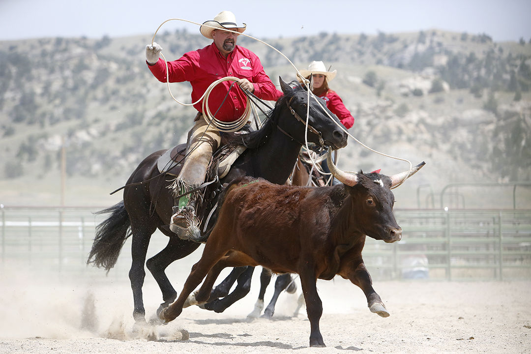 Photos: National Day of the American Cowboy ranch rodeo in Meeteetse ...