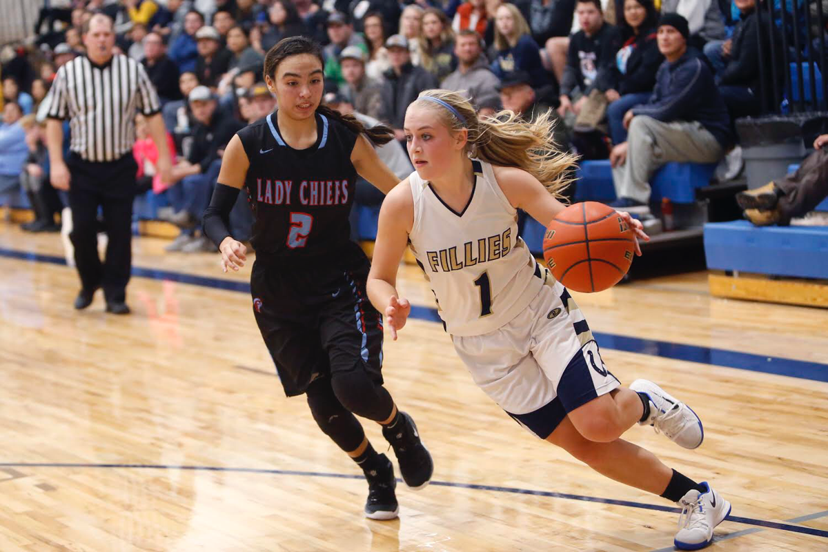 Fillies Fall Short To Top Ranked 2a Wyoming Indian Sports