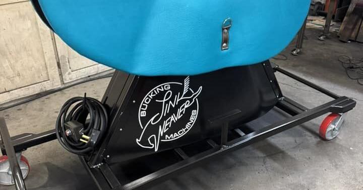 Youth gets wish for bucking machine