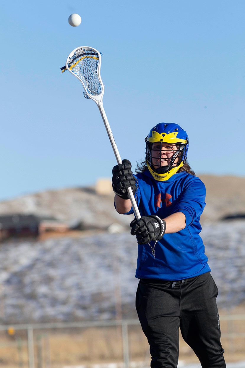 Lacrosse practice starts Sports