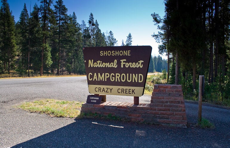 Crazy creek campground hot sale