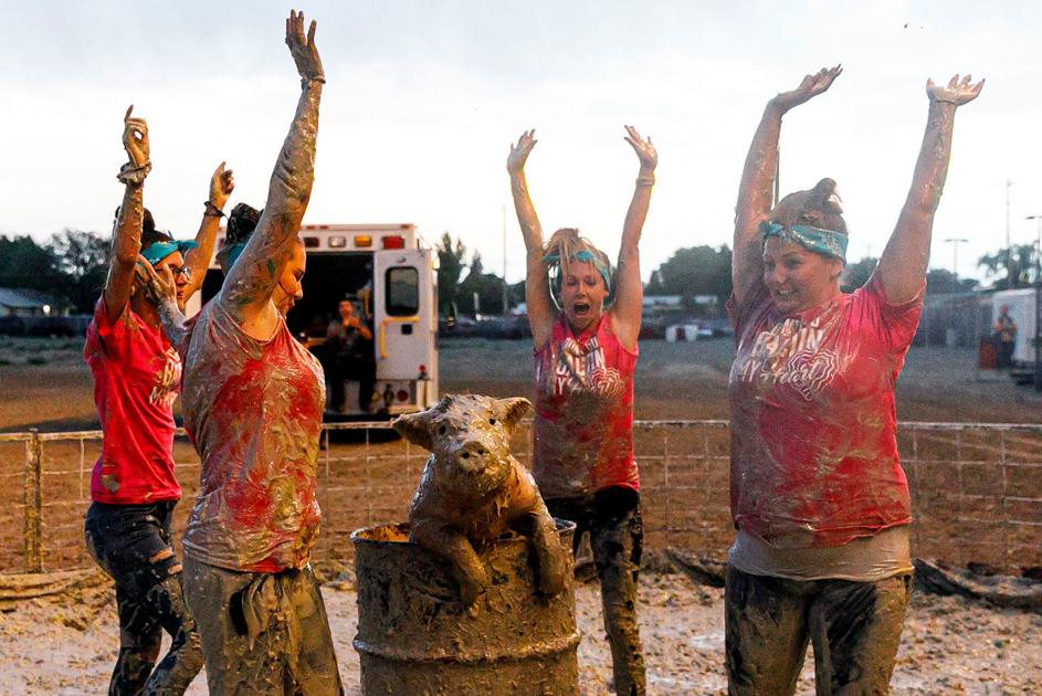 Pig wrestling kicks off fair Local News
