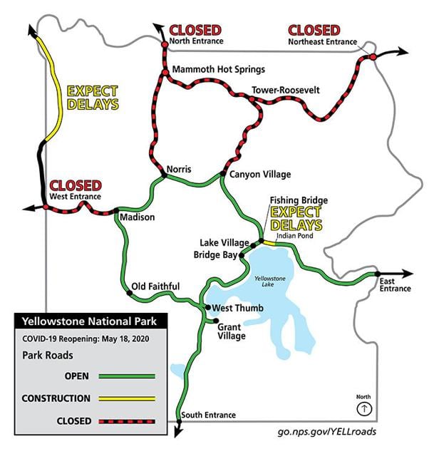 Yellowstone National Park Opening Monday Local News