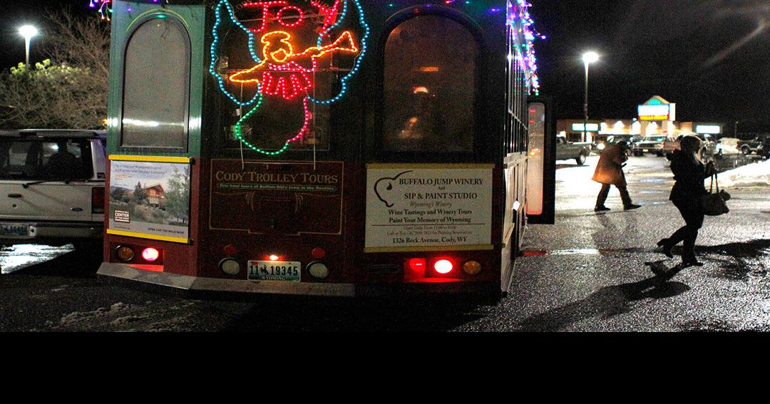Limo and trolley light tours run all next week through town People
