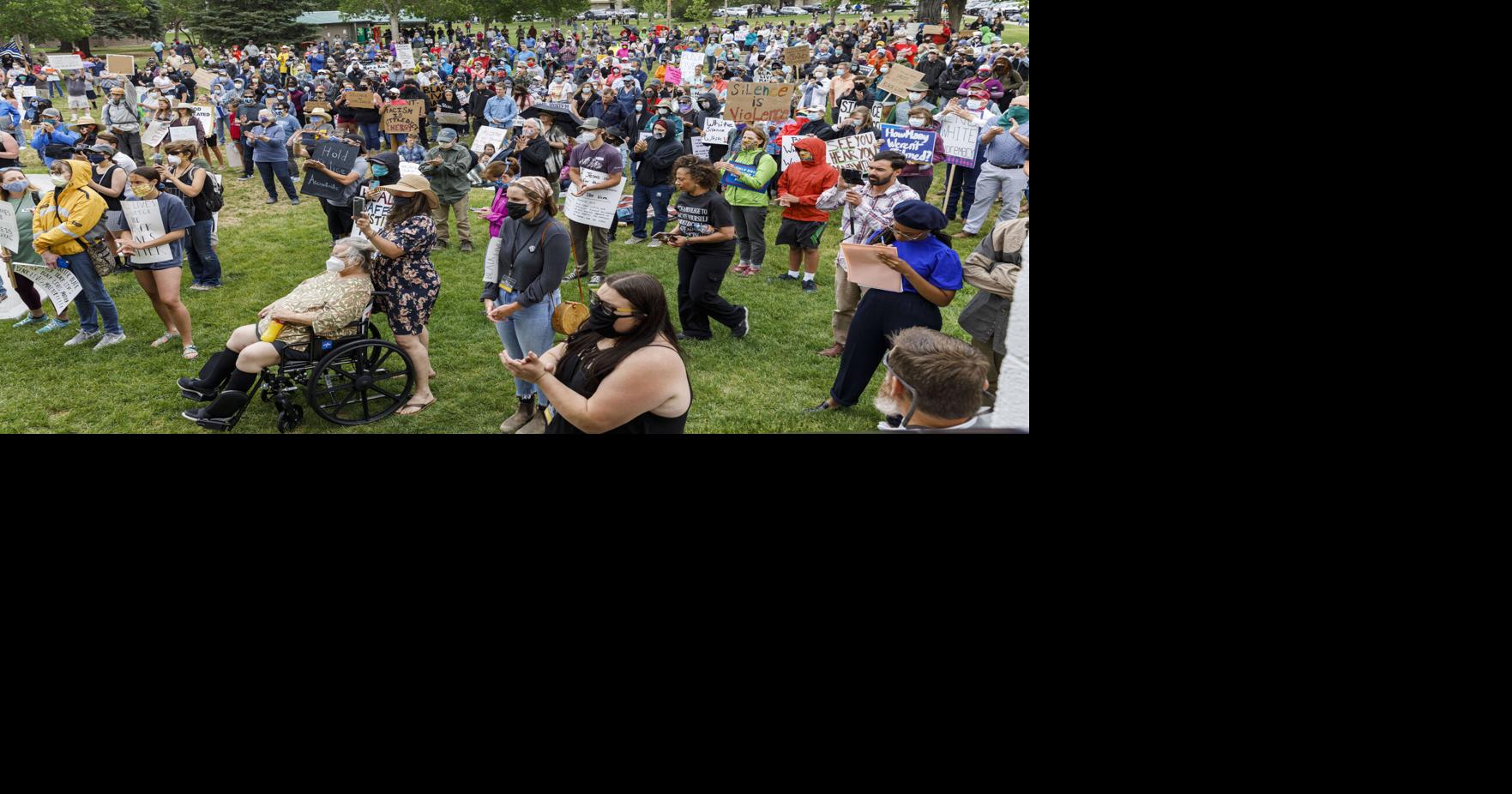 A Peaceful Rally Against Racism | Local News | codyenterprise.com