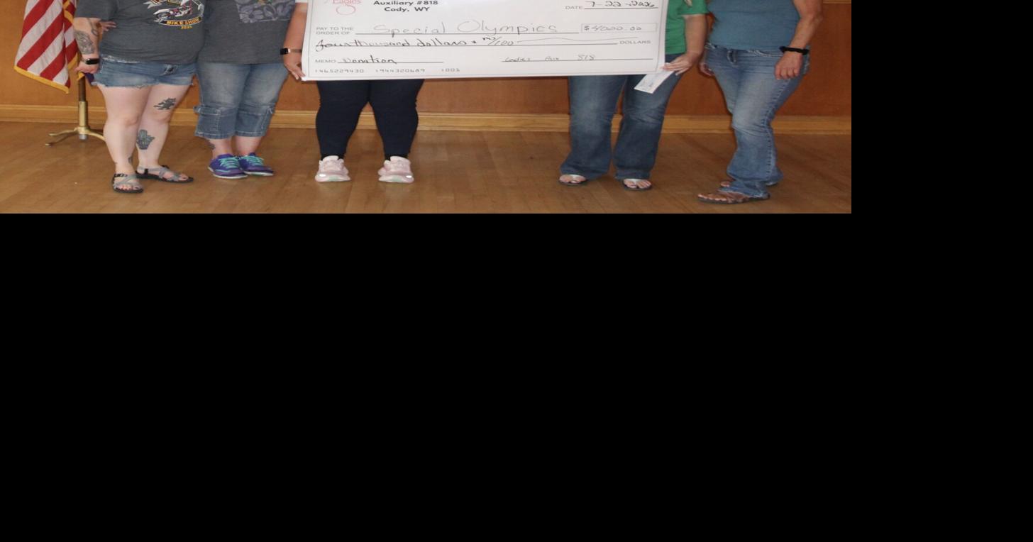 Eagles Ladies Auxiliary donates $4,000 to Special Olympics: A local community group has turned months of fundraising...