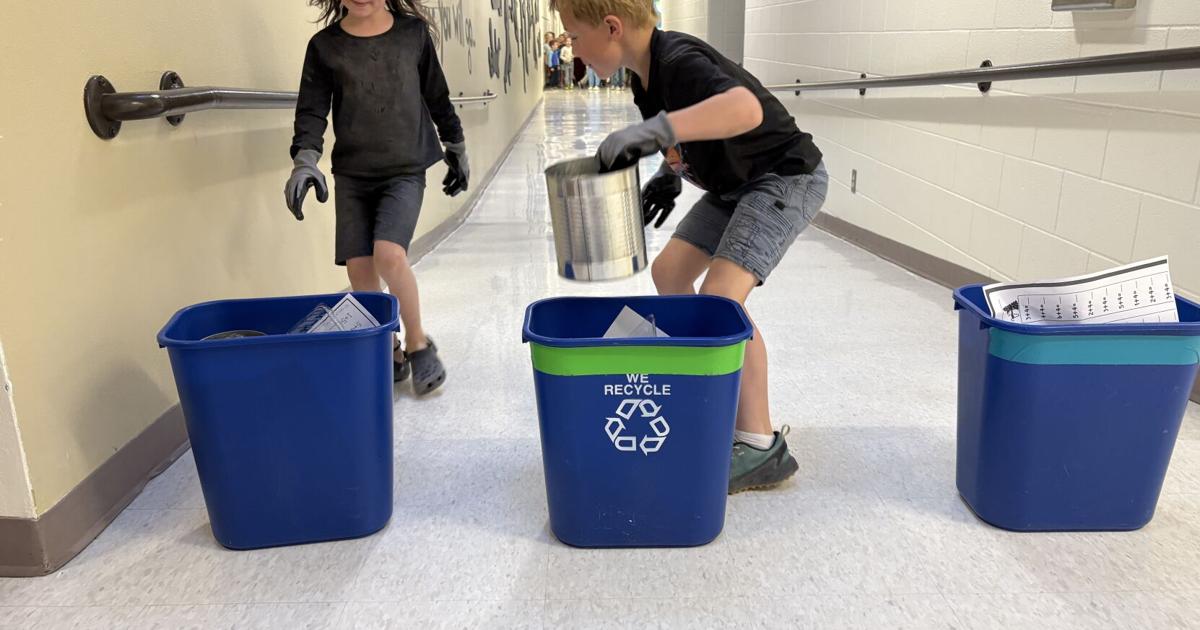 First Grade Weather Eastside first-graders go green | People | codyenterprise.com