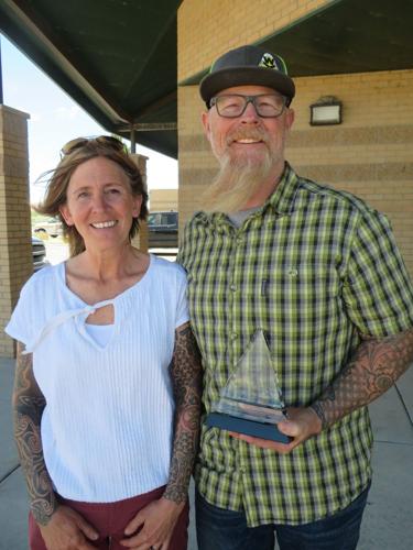 Meeteetse WYDOT employee spots taillight down an embankment: Meeteetse snow plow operator recognized by state agency for saving a mother and child stranded in a snow drift