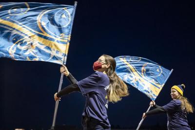 Flag waving