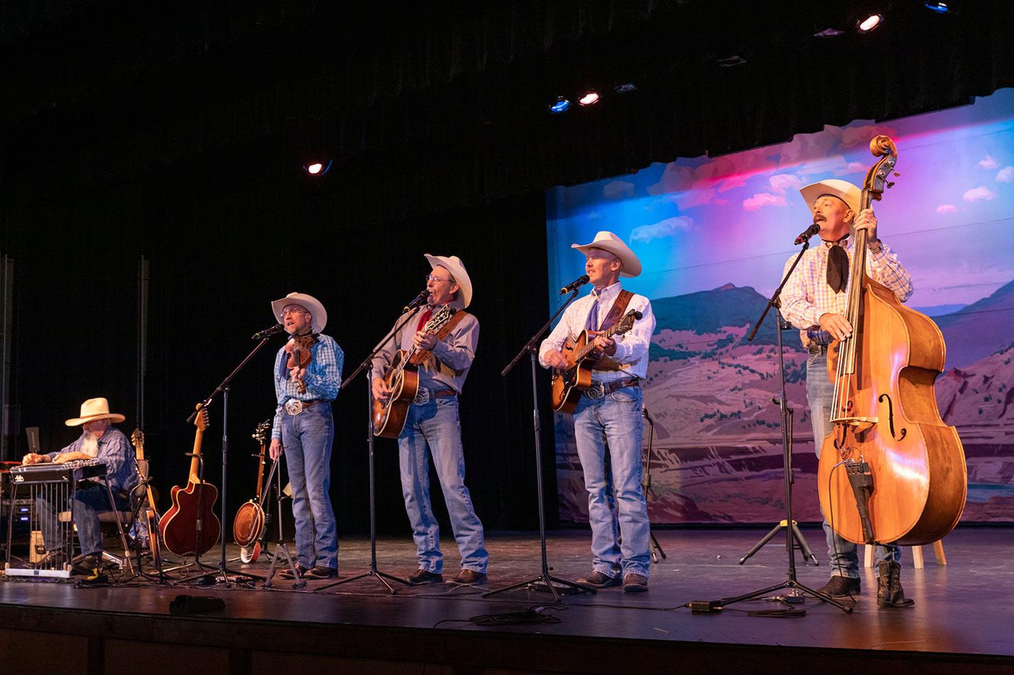 Bar J Wranglers perform Local News