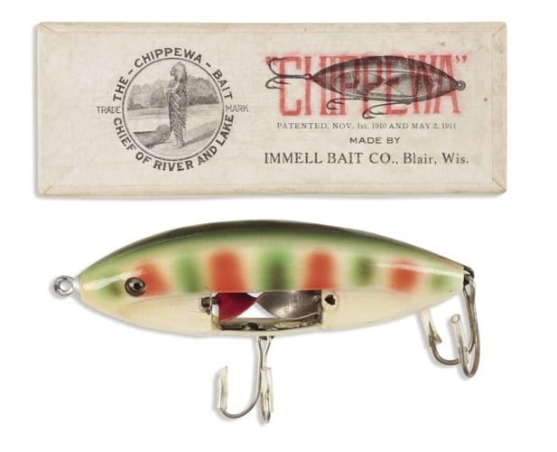 Bidders reel in Chippewa Spinner lures at auction