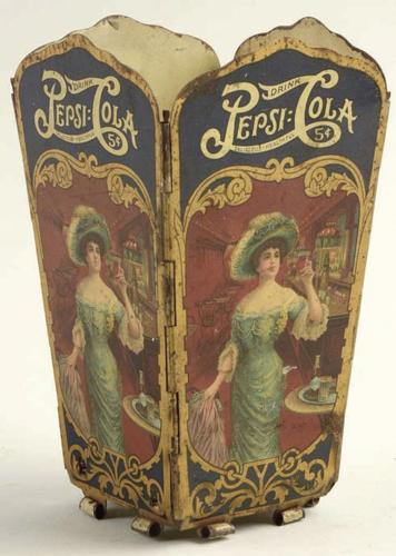 Sold at Auction: Pepsi-Cola Glass Straw Dispenser