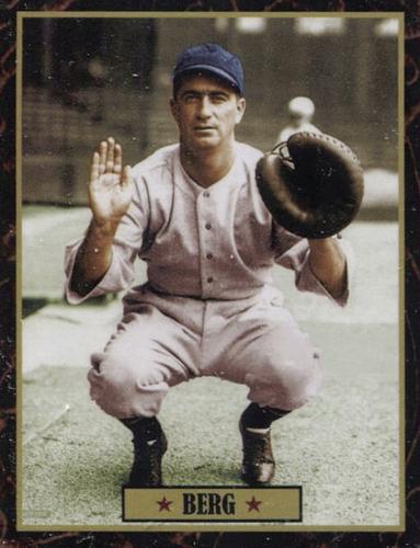 Moe Berg Batted .243 for the White Sox and 1.000 for America