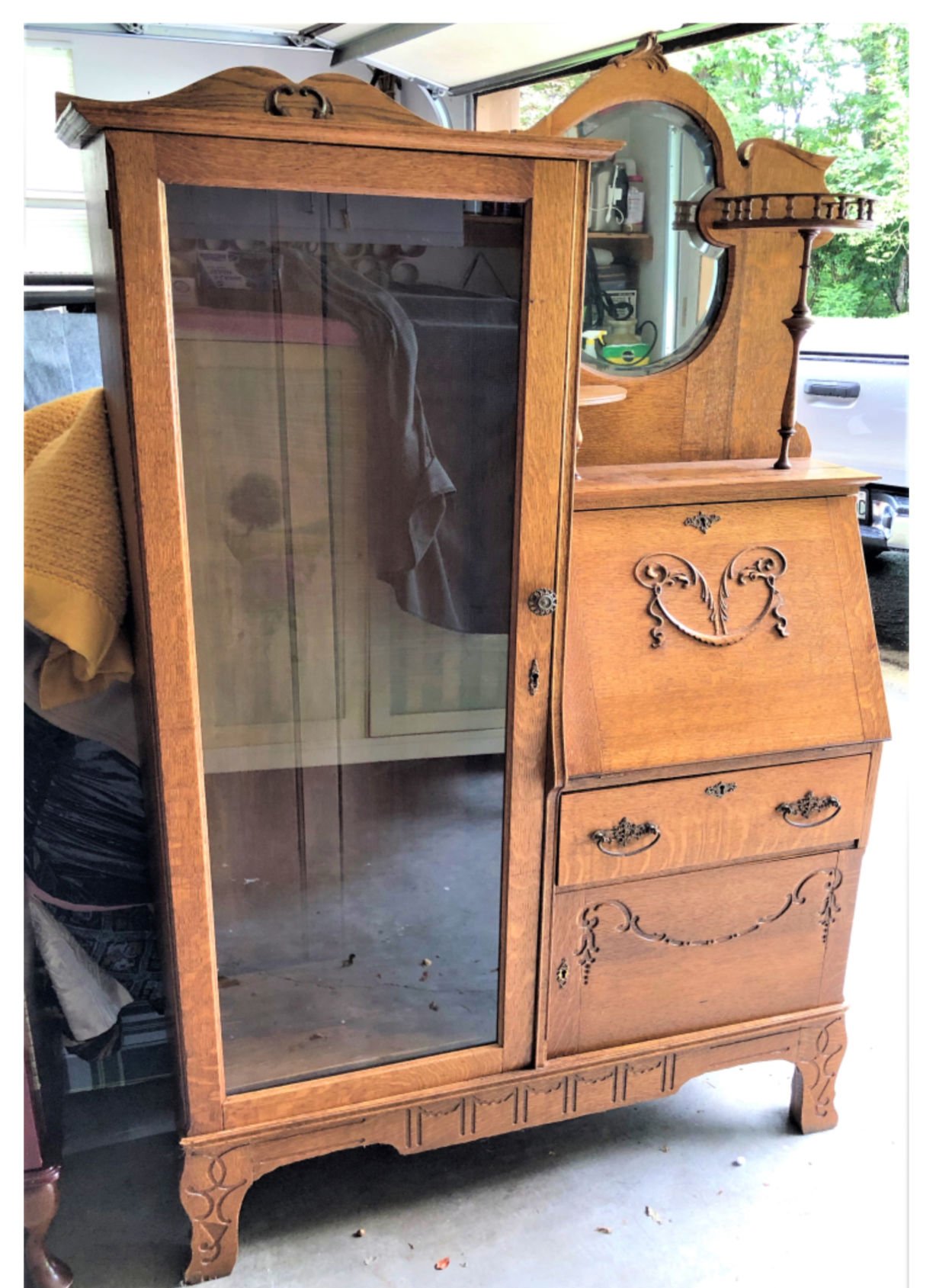 Antique larkin store secretary desk