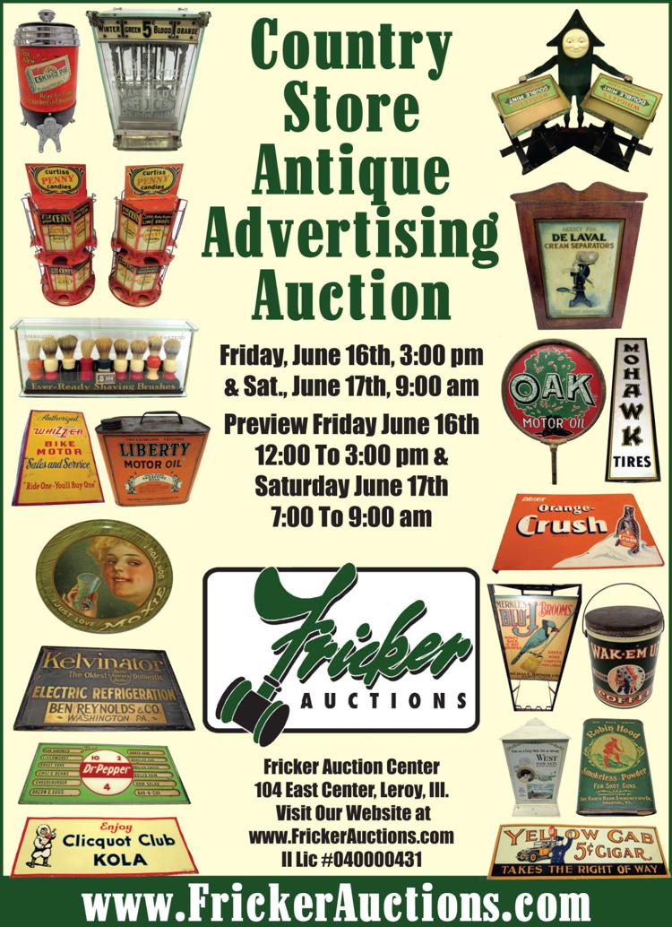 Country Store Antique Advertising auction | Auctions ...