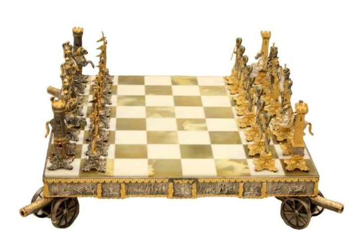 Pawn Chess Piece 24K Gold
