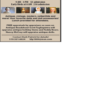 ALL IOWA DOLL SHOW - MAQUOKETA, IA