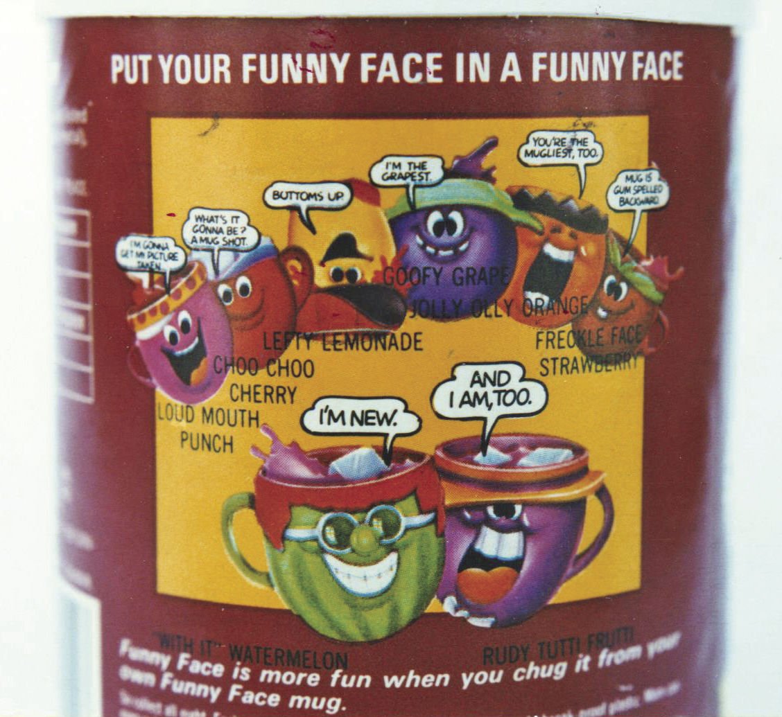 Funny Face Drinks are more fun!