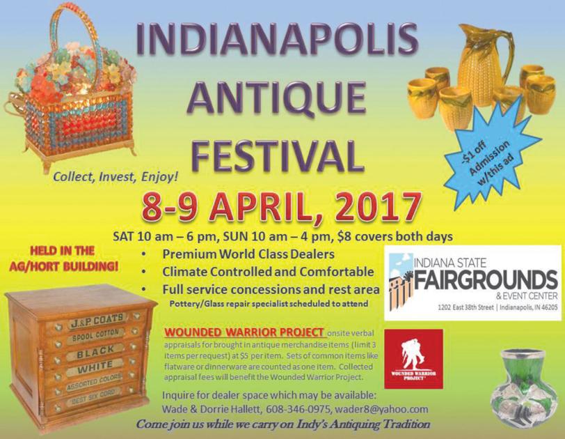 Indianapolis Antique Festival Auctions, Markets & Shows