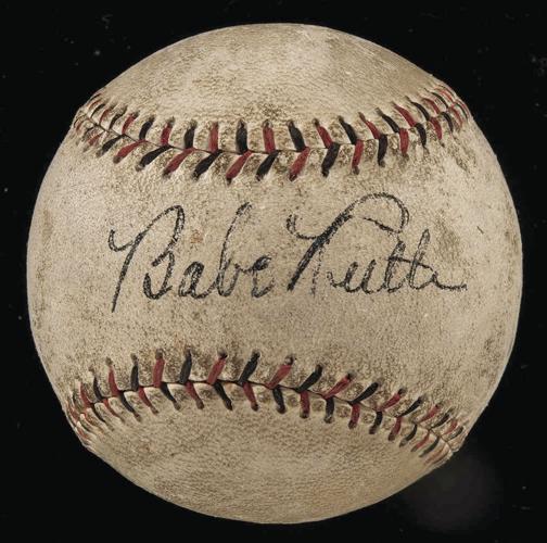 Babe Ruth-signed baseball being auctioned to benefit New York Scouts