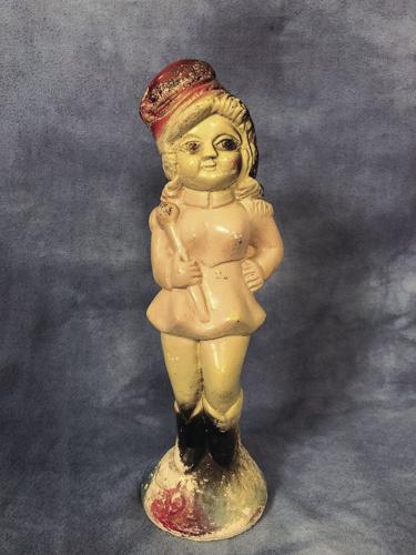 Vintage Chalk Kewpie Carnival Prize Doll 
