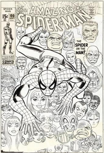 Marvel Spider-Man Coloring Book: Marvel spider-man coloring book : For kids  (Series #1) (Paperback)