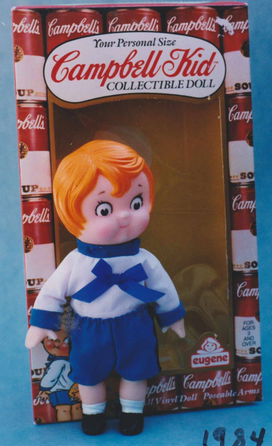 Campbell soup hot sale boy doll