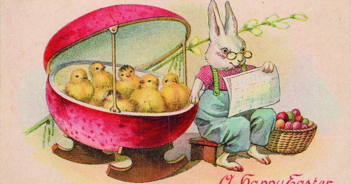 Easter Bunny postcards offer glimpse into social history