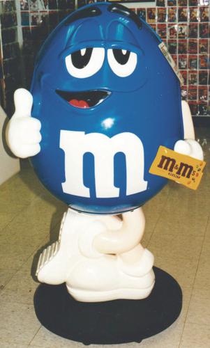 Buy the Mars M&M Yellow Peanut on Recliner Candy Dispenser
