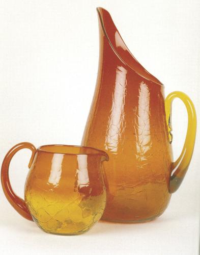 Miniature Glass Pitcher Some With Stoppers Choice of Vintage Crackle or  Others 