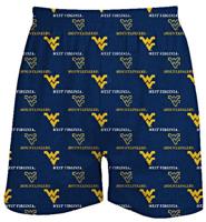 West Virginia Mountaineers Mens Prospect Boxer Shorts by Concepts Sports