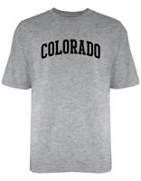 NCAA Men's Wordmark T-Shirt, Dark Ash