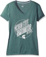 NCAA Women's Poly+ V-Neck T-Shirt