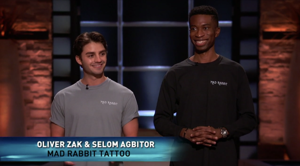 pic Mad Rabbit Tattoo Cream Shark Tank ohio pair earns 500 000 from cuba in