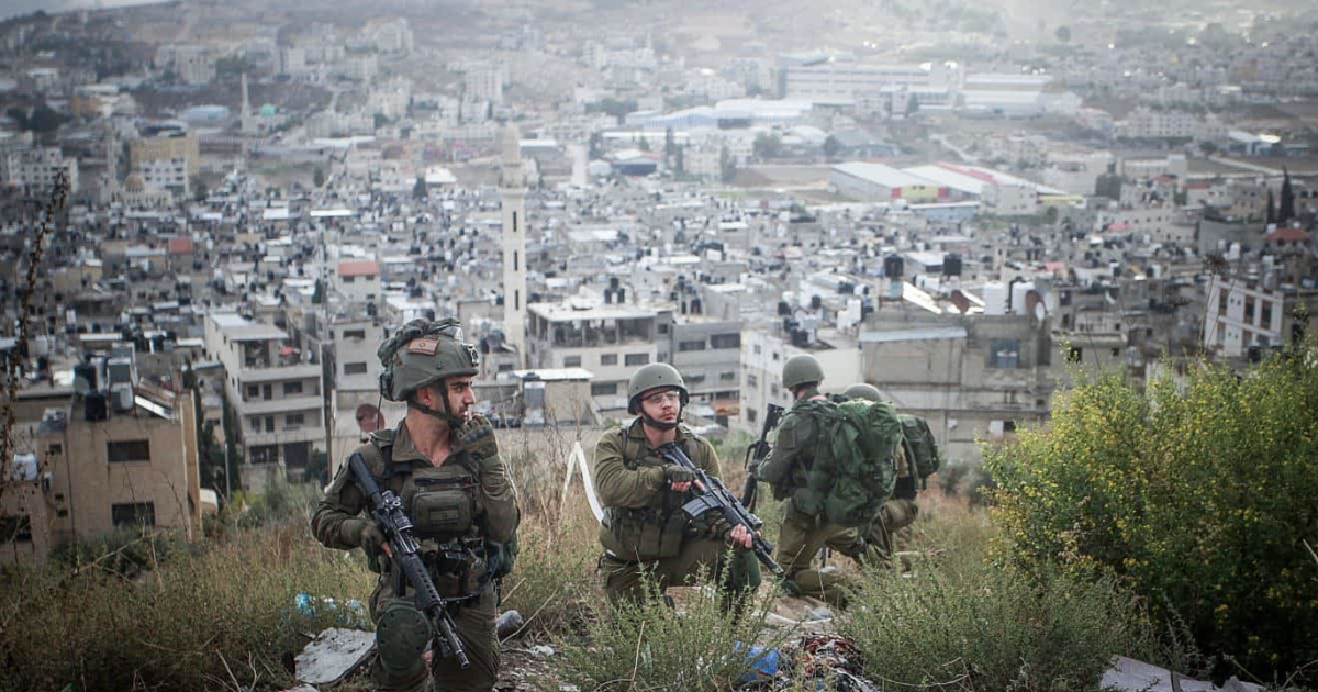 Nablus Brigade IDF catches Nablus gunman who wounded soldier | JNS ...